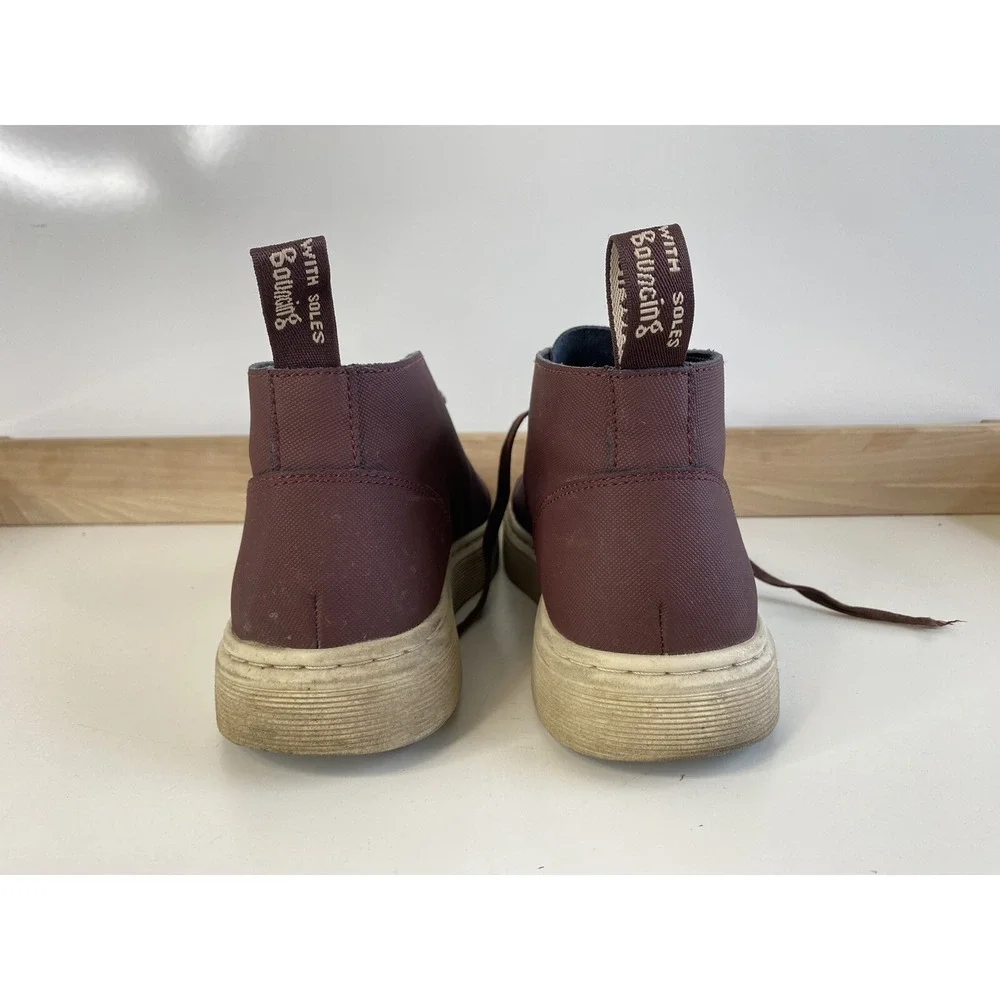 Dr Doc Martens Leather Chukka Boots Baynes Ajax Oxblood Shoes / US 8 EU 39‎